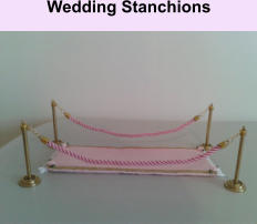 Wedding Stanchions