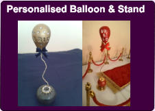 Personalised Balloon & Stand