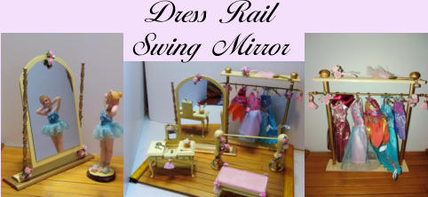 Dress Rail Swing Mirror