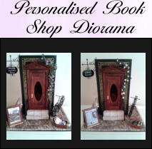 Personalised Book  Shop Diorama