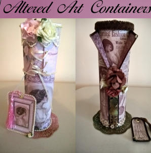 Altered Art Containers