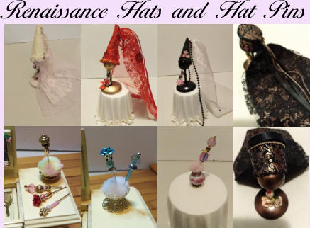 Renaissance Hats and Hat Pins