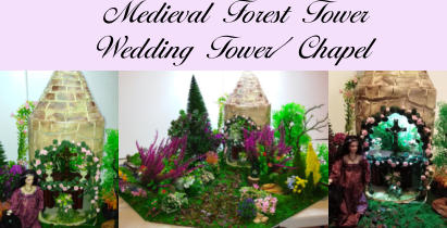 Medieval Forest Tower Wedding Tower/ Chapel